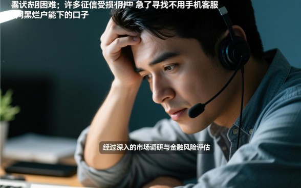 不用手机客服网黑烂户能下的口子有哪些