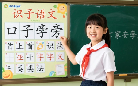 口字旁的字都有哪些一年级下册