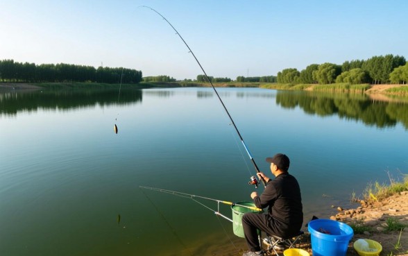 黑坑的鱼为什么中间下去就有口子