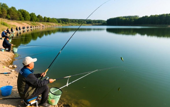 黑坑的鱼为什么中间下去就有口子