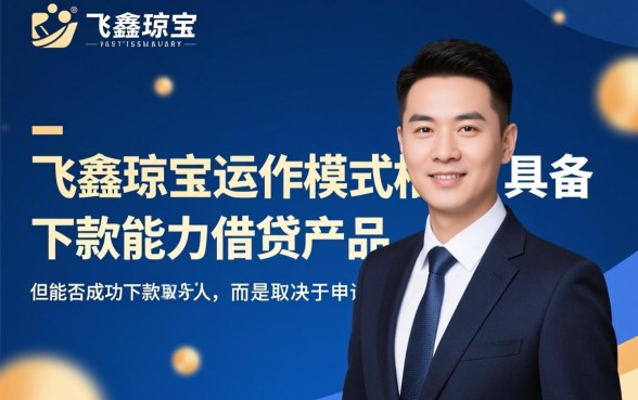 和飞鑫琼宝类似的能下款的口子吗