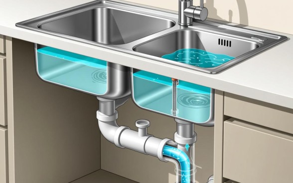 洗菜盆下水管工作原理是什么,每个口子分别起什么作用? 洗菜盆下水管工作原理是什么