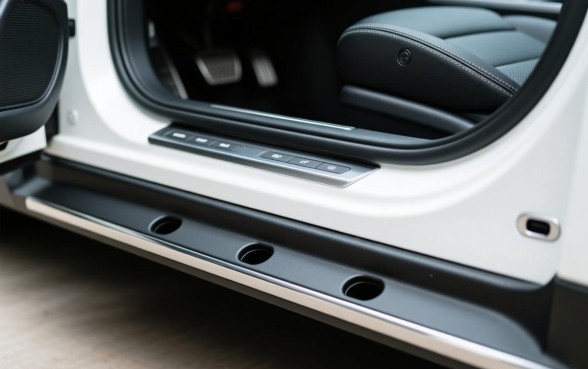 车门下边三个小口子叫什么