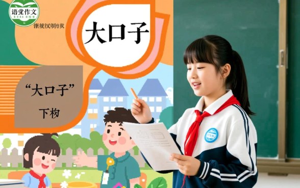 三年级下册语文作文大口子怎么写,哪里有范文朗读音频 三年级下册语文作文大口子怎么写