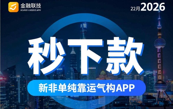 2026年12月秒下的网贷口子有哪些