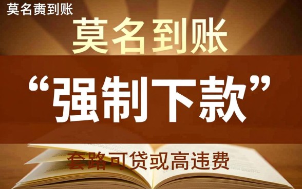 今日必下app未经同意自动下款怎么办,强制下款怎么处理? 今日必下app未经同意自动下款怎么办