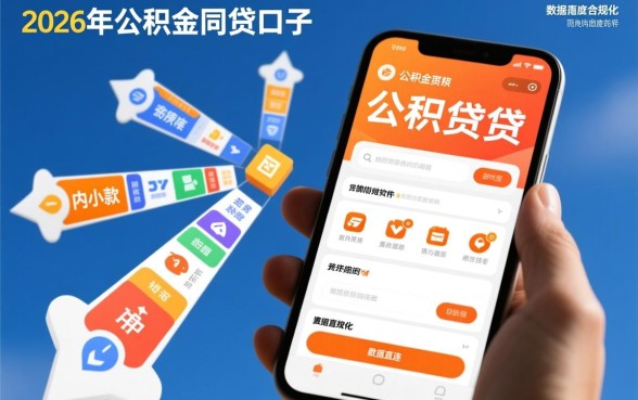 2026年公积金网贷口子有哪些