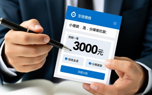 3000借款可分期付款贷款口子怎么申请