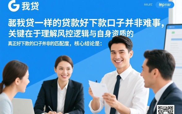 跟你我贷一样的贷款好下款的口子有哪些