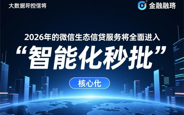 2026微信直接放款口子有哪些