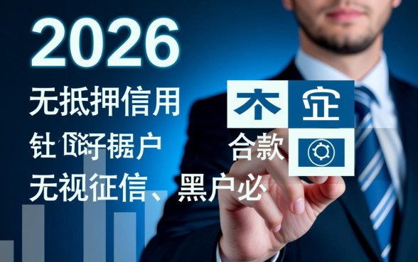 黑户也能贷款的口子有吗2026