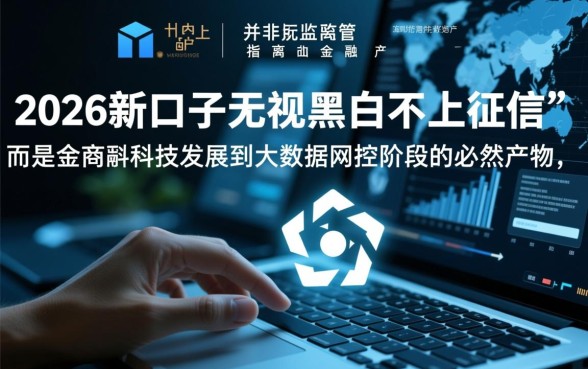 2026新口子无视黑白不上征信是真的吗