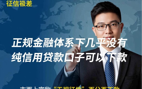 超级大黑户有什么口子可以下款啊