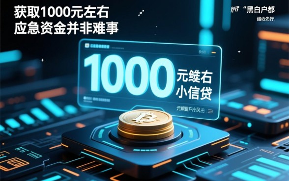 黑白户都可以秒下1000的口子吗