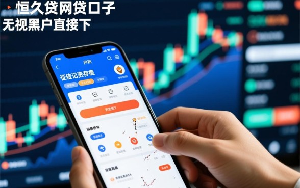 恒久贷无视黑户直接下款是真的吗