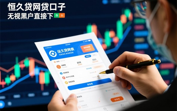 恒久贷无视黑户直接下款是真的吗