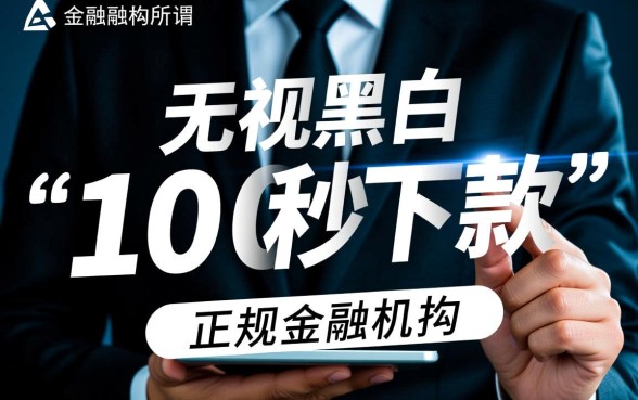 无视黑白100秒下有哪些新口子,2026不看征信秒批口子有哪些 无视黑白100秒下有哪些新口子