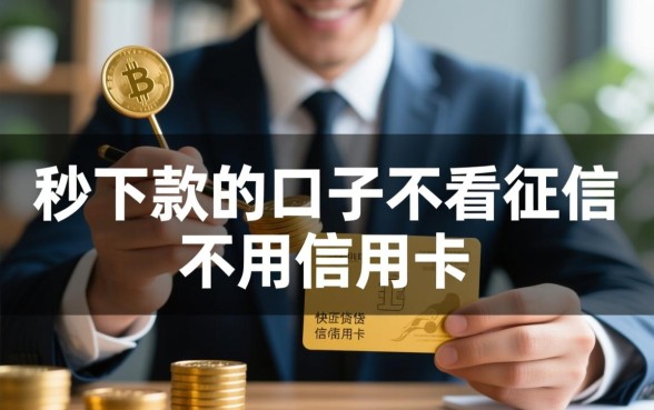 秒下款不看征信口子有哪些