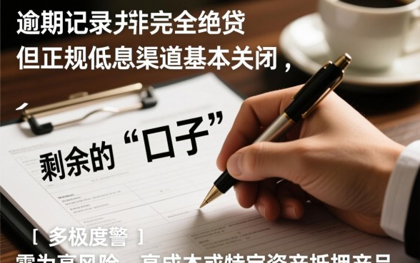 逾期征信花了有没有能下款的口子