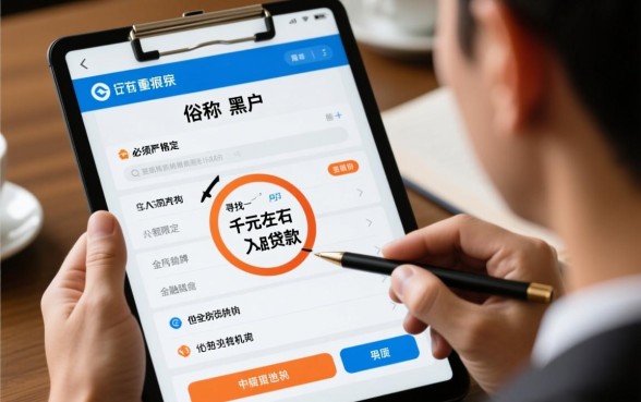 有什么黑户小口子一千左右的贷款