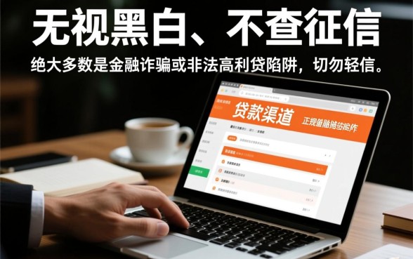 无视黑白不查征信的贷款口子有哪些