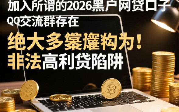 2026黑户网贷口子哪里找