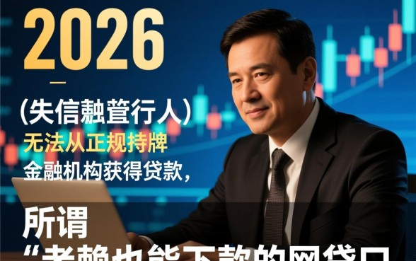 老赖也能下款的网贷口子2026是真的吗