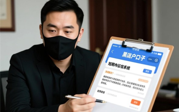 正常人做黑户口子对征信有影响么