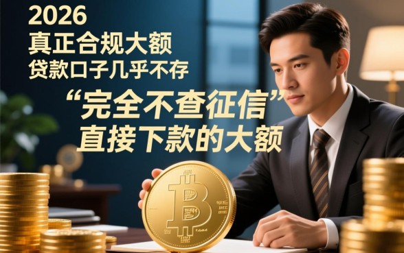 2026年不查征信大额口子有哪些