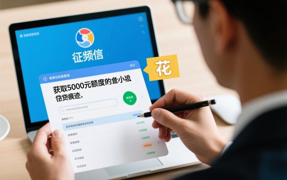 征信数据花能下款5000的口子吗