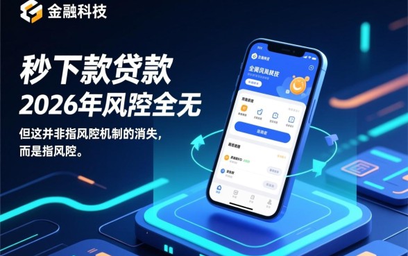 2026年秒下款贷款风控全无吗
