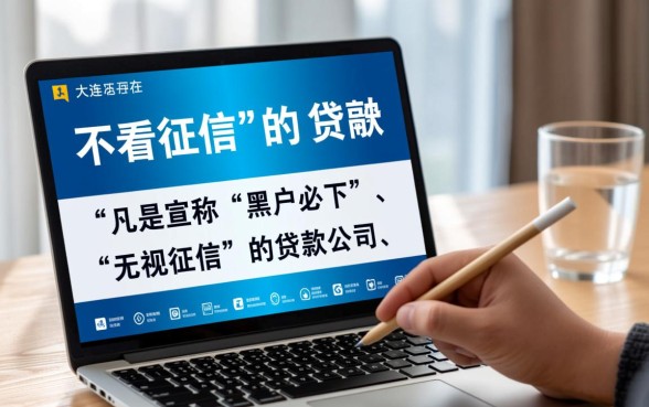 大连有那种不看征信的贷款公司吗