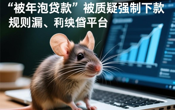 为何有人质疑鼠年泡贷款强制下款