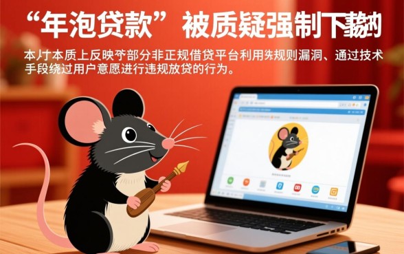 为何有人质疑鼠年泡贷款强制下款