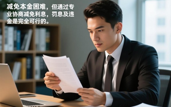 和银行协商还款可以减免本金吗