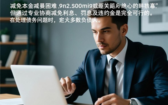 和银行协商还款可以减免本金吗