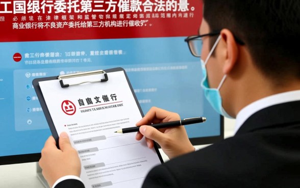 工商银行委托第三方催款合法吗