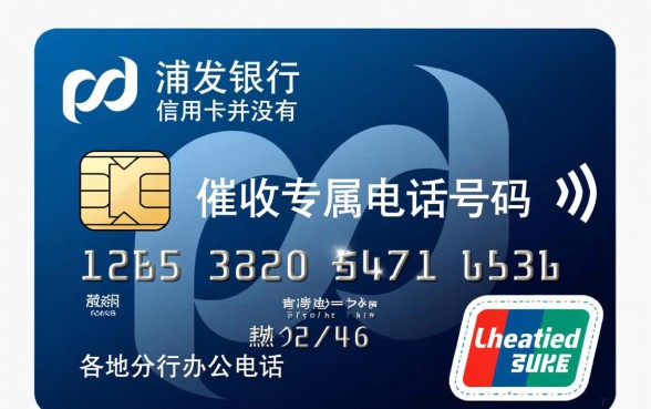 浦发信用卡催收电话是多少