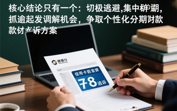 信用卡逾期银行集中起诉怎么办