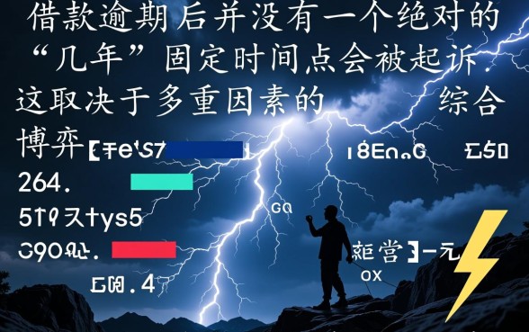 闪电借款逾期了几年会被起诉吗