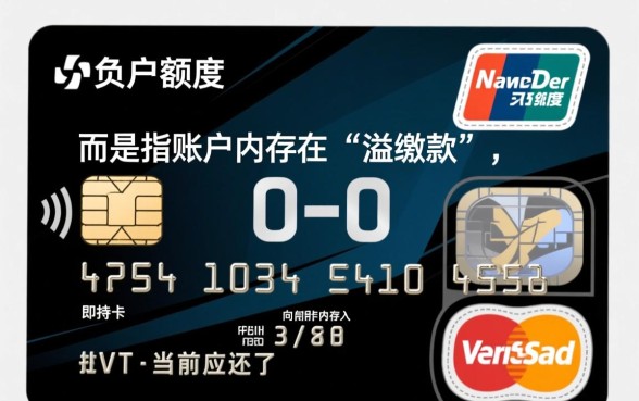 信用卡额度变成负数是怎么回事