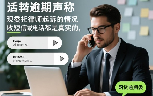 网贷逾期委托律师起诉是真的吗