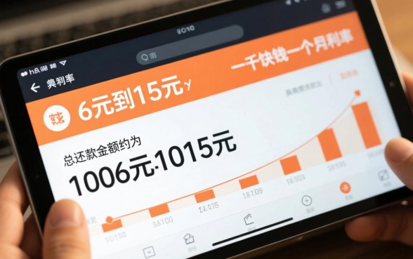 微粒贷借一千块钱一个月还多少,借一千利息怎么算 微粒贷借一千块钱一个月还多少