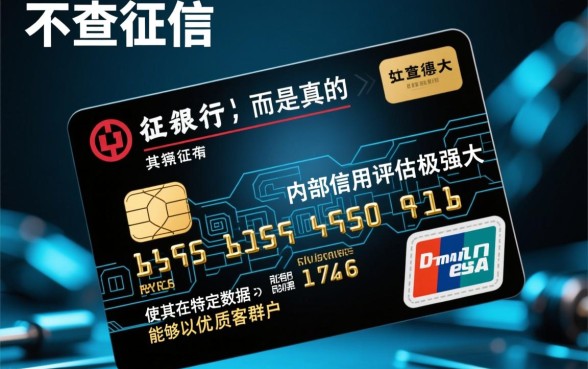 为什么工行信用卡可以不查征信