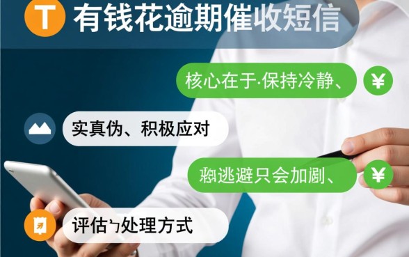 有钱花逾期了发来的信息怎么办