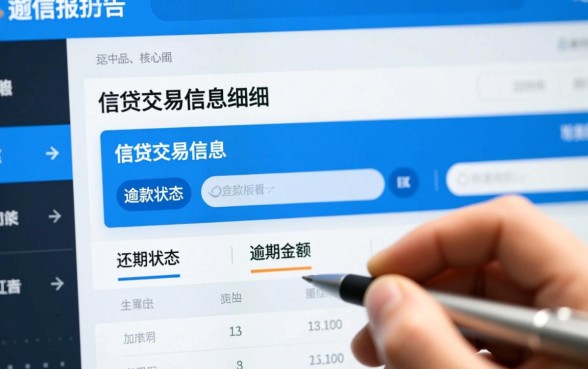 征信报告怎么看有没有逾期记录