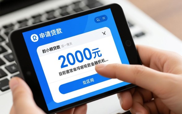 当天下款的小额网贷2000元怎么借