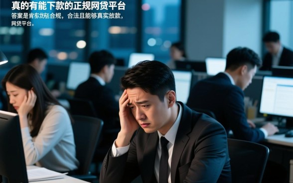 真的有能下款的正规网贷平台吗