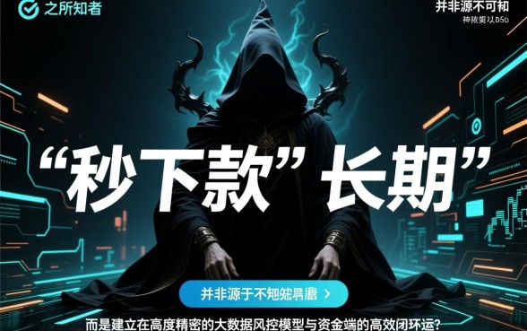 为何秒下款的长期口子如此神秘