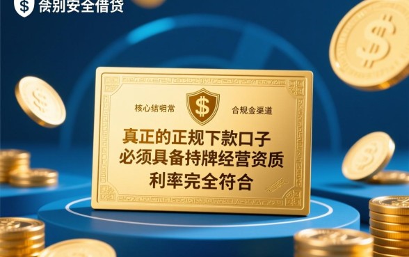 真实下款口子有哪些可靠的特征,靠谱网贷怎么辨别真伪 真实下款口子有哪些可靠的特征